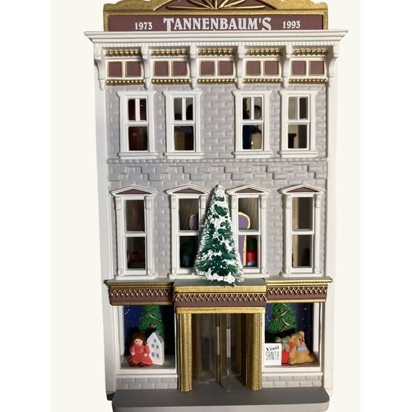Hallmark 1993 Tannenbaums 20th Anniversary Ornament Christmas Village Dept Store - Picture 2 of 13